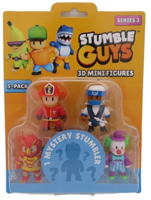 Φωτογραφία προϊόντος: Just Toys Stumble Guys Series 3 3D Mini Figures Σετ 5 τμχ (0482)