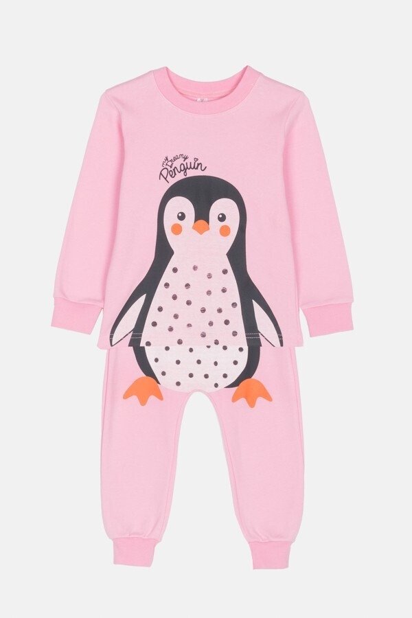 Φωτογραφία προϊόντος: JOYCE Dreams Mini Πυζάμα Κορίτσι Penguin Ροζ (2473111-1)
