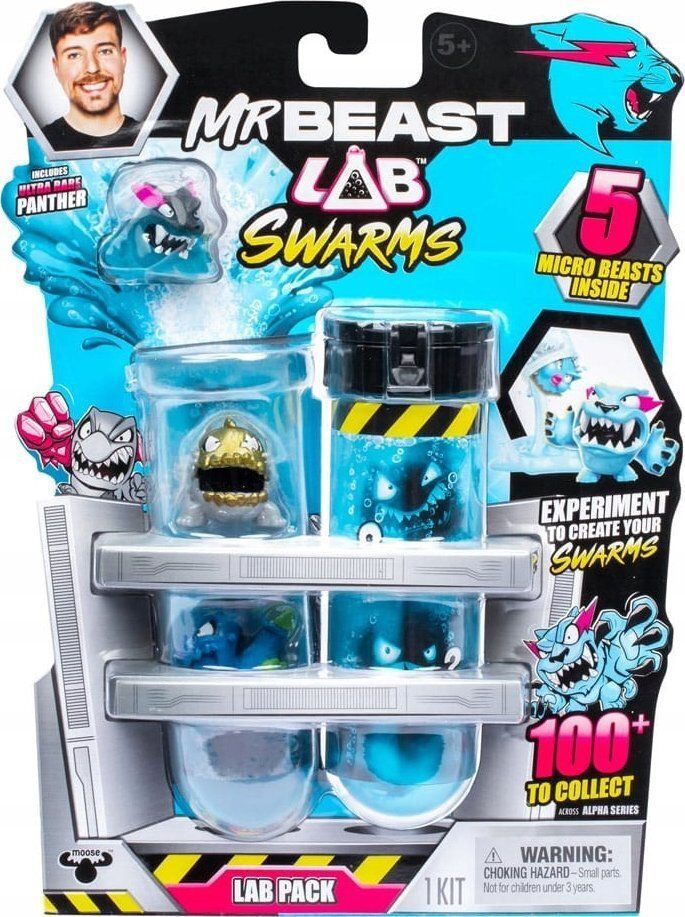 Φωτογραφία προϊόντος: Giochi Preziosi Mr Beast Lab-5 Φιγούρες Swarms (24708)
