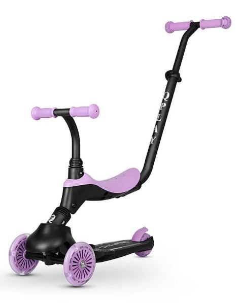 Φωτογραφία προϊόντος: QPlay Scooter Πατίνι 6 In 1 Evo Jade Violet (01-1212076-05)