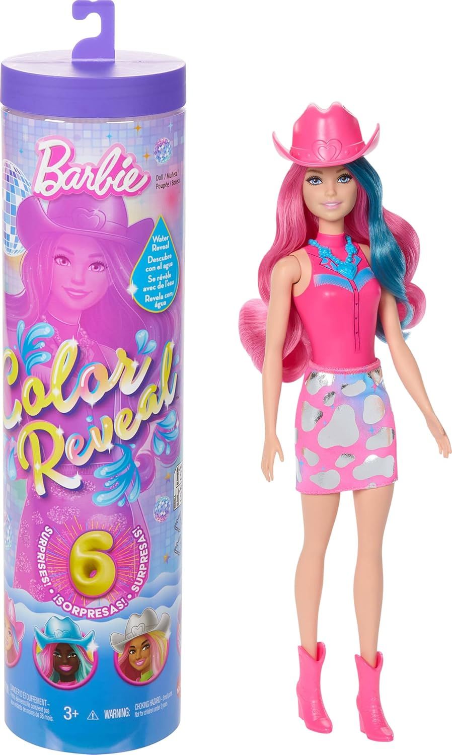 Φωτογραφία προϊόντος: Mattel Barbie Color Reveal - Disco Star Series (JCP01)