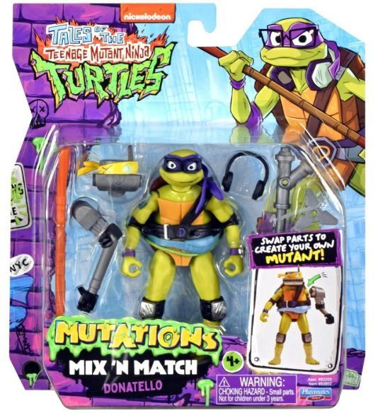 Φωτογραφία προϊόντος: Giochi Preziosi Tmnt Χελωνονιντζάκια Φιγούρα 12εκ Mix And Match (T0201900)