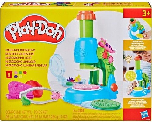 Φωτογραφία προϊόντος: Hasbro Play-Doh Light And Look Microscope (G0494)