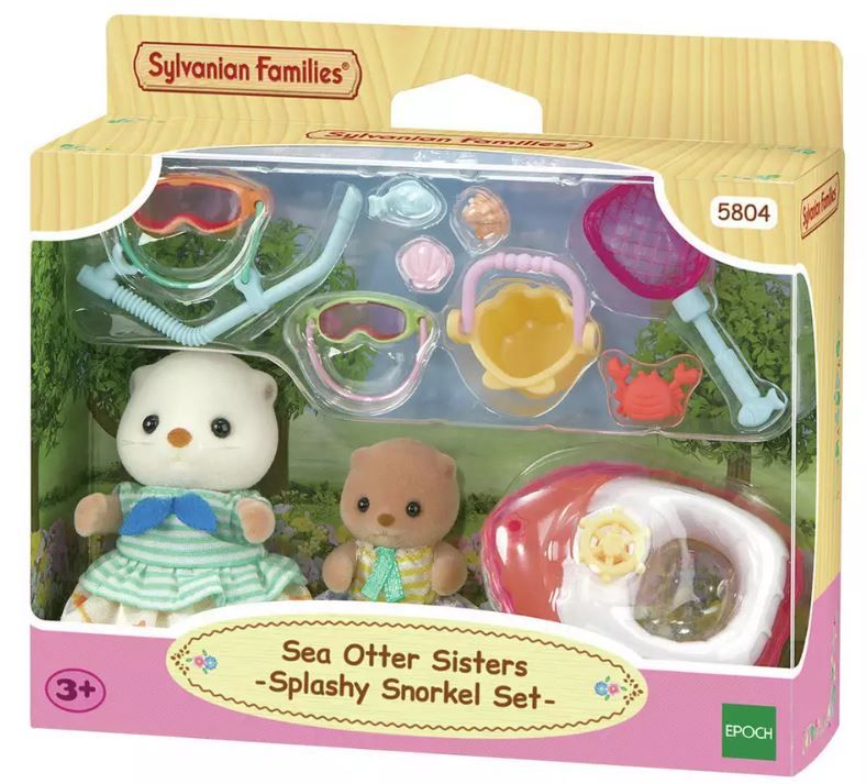 Φωτογραφία προϊόντος: Epoch Sylvanian Families: Sea Otter Sisters- Splashy Snorkel Set (5804)