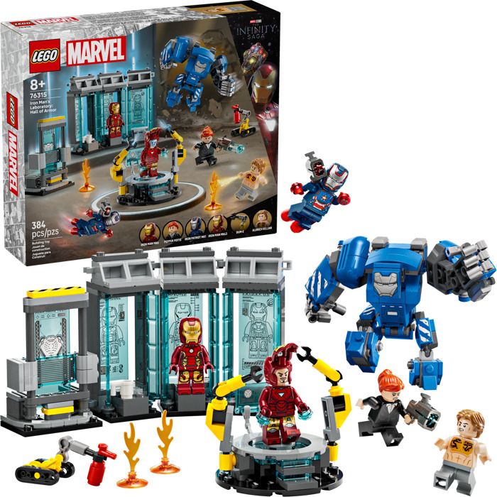 Φωτογραφία προϊόντος: LEGO Super Heroes Iron Man's Laboratory: Hall of Armor (76315)