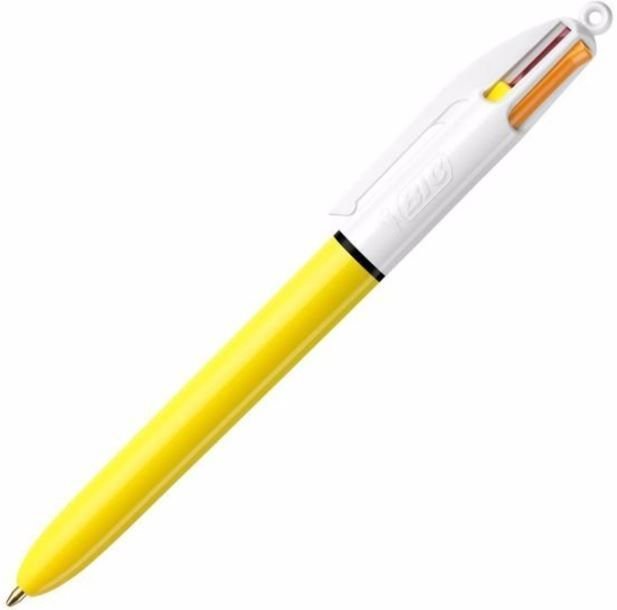 Φωτογραφία προϊόντος: Bic Στυλό Colours 4 Χρωμάτων Κίτρινο (949897)