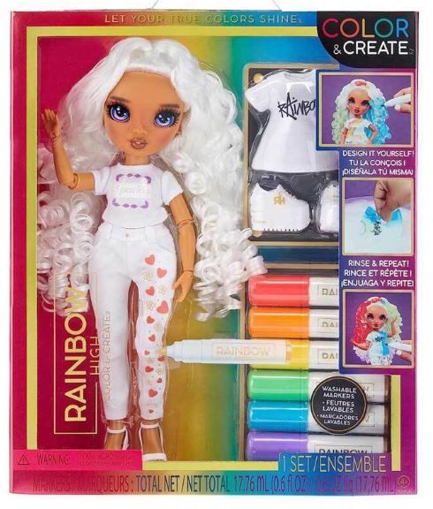 Φωτογραφία προϊόντος: MGA Entertainment Σετ Rainbow High Κούκλα Ζωγραφίζω (594147EUC)