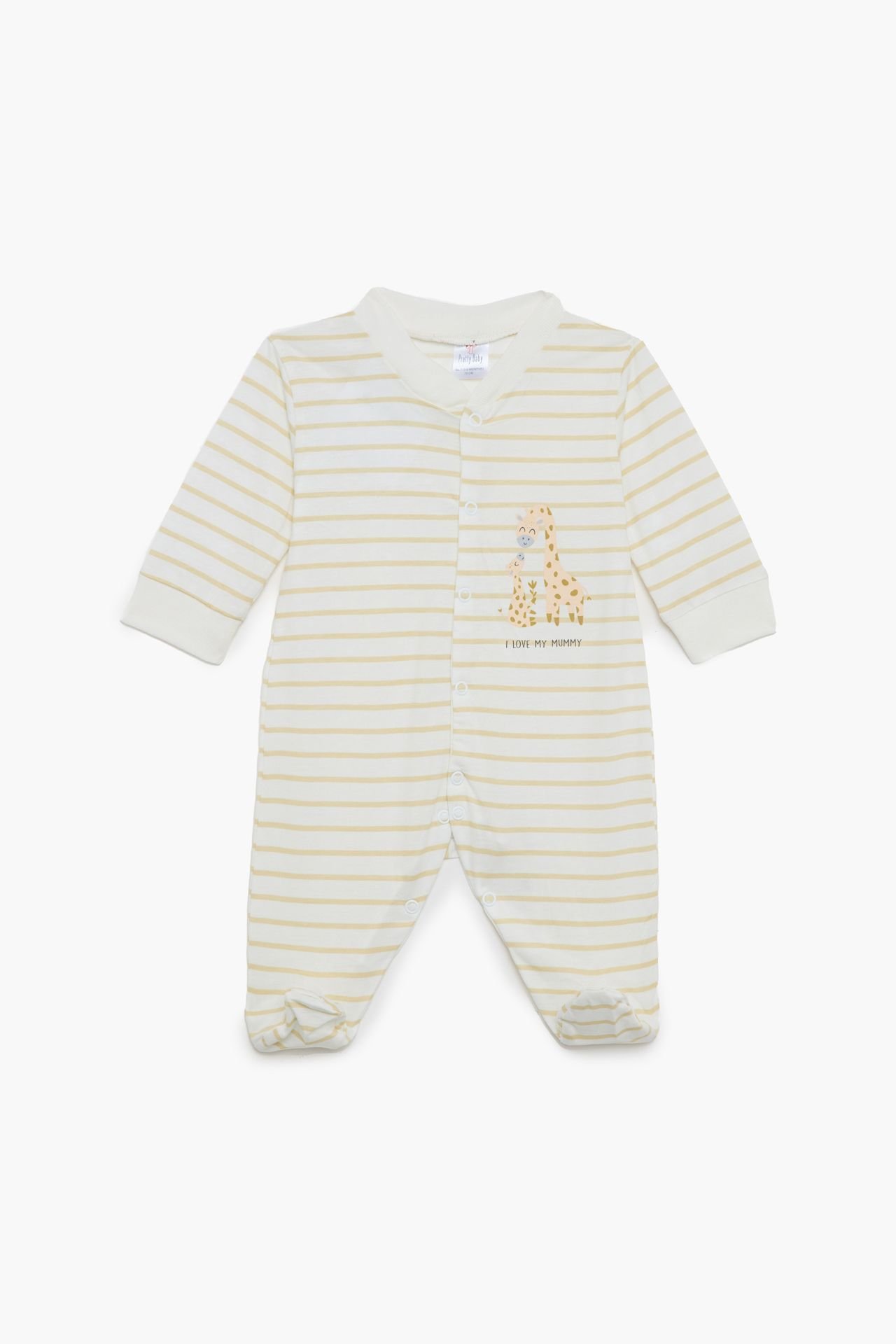 Φωτογραφία προϊόντος: Pretty baby Eleten New Born Φορμάκι Mummy Εκρού (32979-00-68)