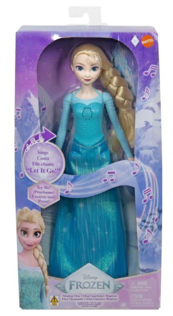 Φωτογραφία προϊόντος: Mattel Frozen Κούκλα Έλσα Που Τραγουδάει (JDX52)