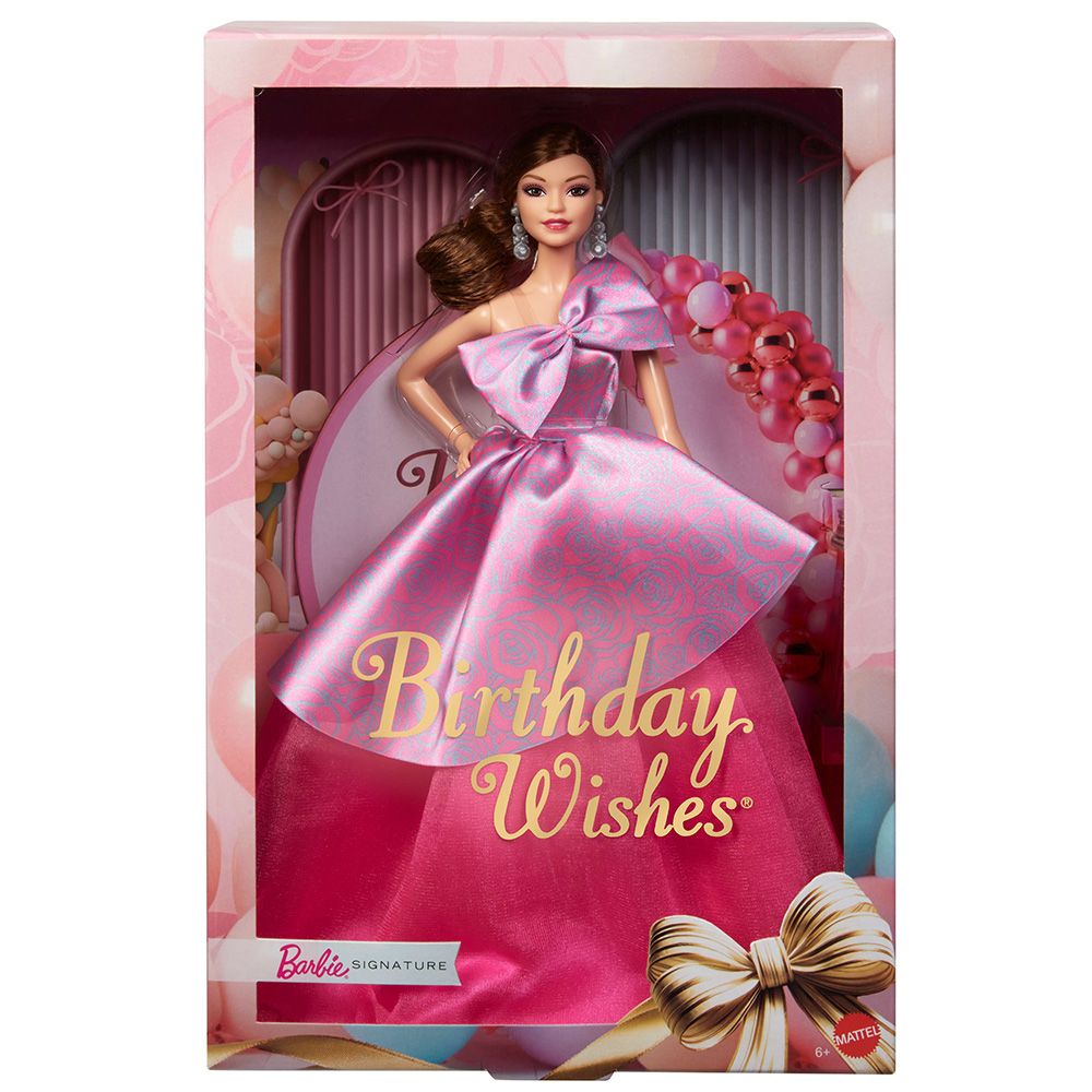 Φωτογραφία προϊόντος: Mattel Barbie Νέα Συλλεκτική Χαρούμενα Γενέθλια (JBJ07)