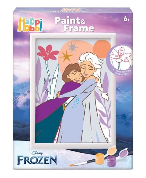 Φωτογραφία προϊόντος: AS το καλό παιχνίδι HappiHobbi Paint And Frame Frozen (1038-41034)