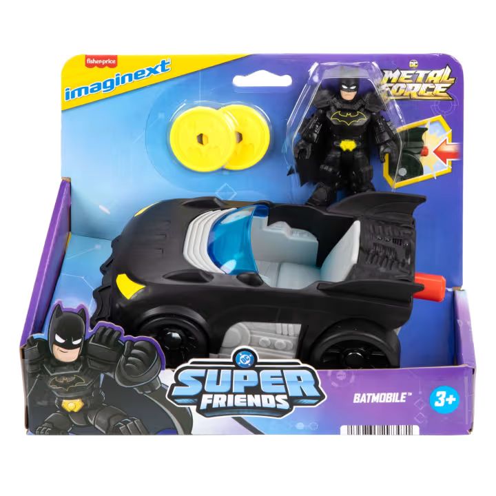 Φωτογραφία προϊόντος: Mattel Imaginext DC Super Friends Batman Με Batmobile (JFJ68)