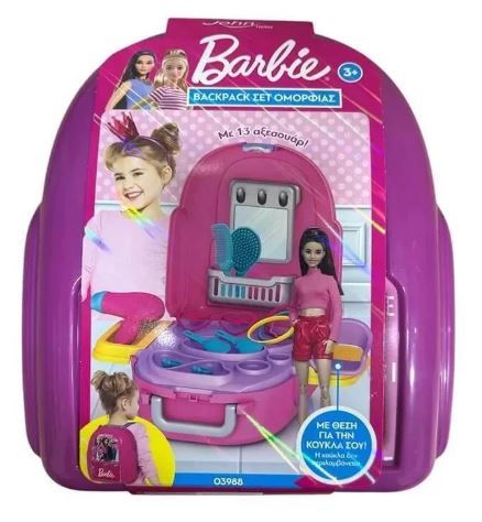 Φωτογραφία προϊόντος: John Σετ Ομορφιάς Backpack Barbie (03988MT)