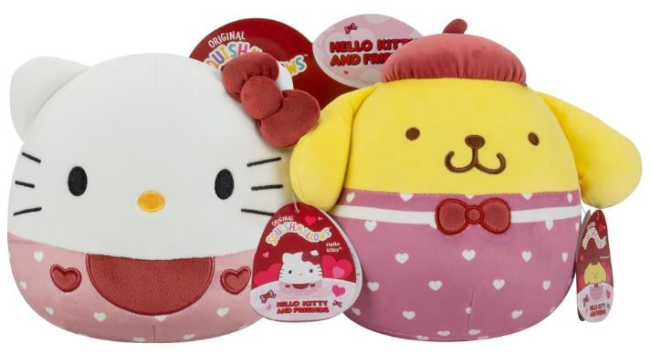 Φωτογραφία προϊόντος: Squishmallows Λούτρινο 20εκ Valentine Sanrio W2 Σετ 2 τμχ (JWSQ0886)