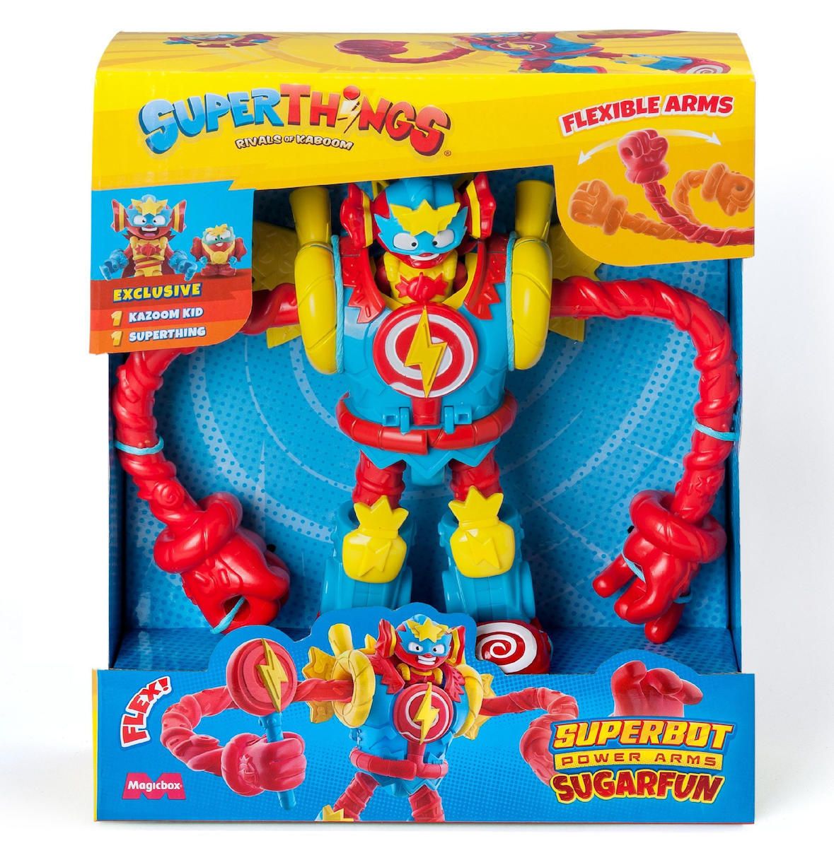 Φωτογραφία προϊόντος: AS το καλό παιχνίδι Superthings Superbot Power Arms Με Φιγούρες Sugarfun (1013-62120)