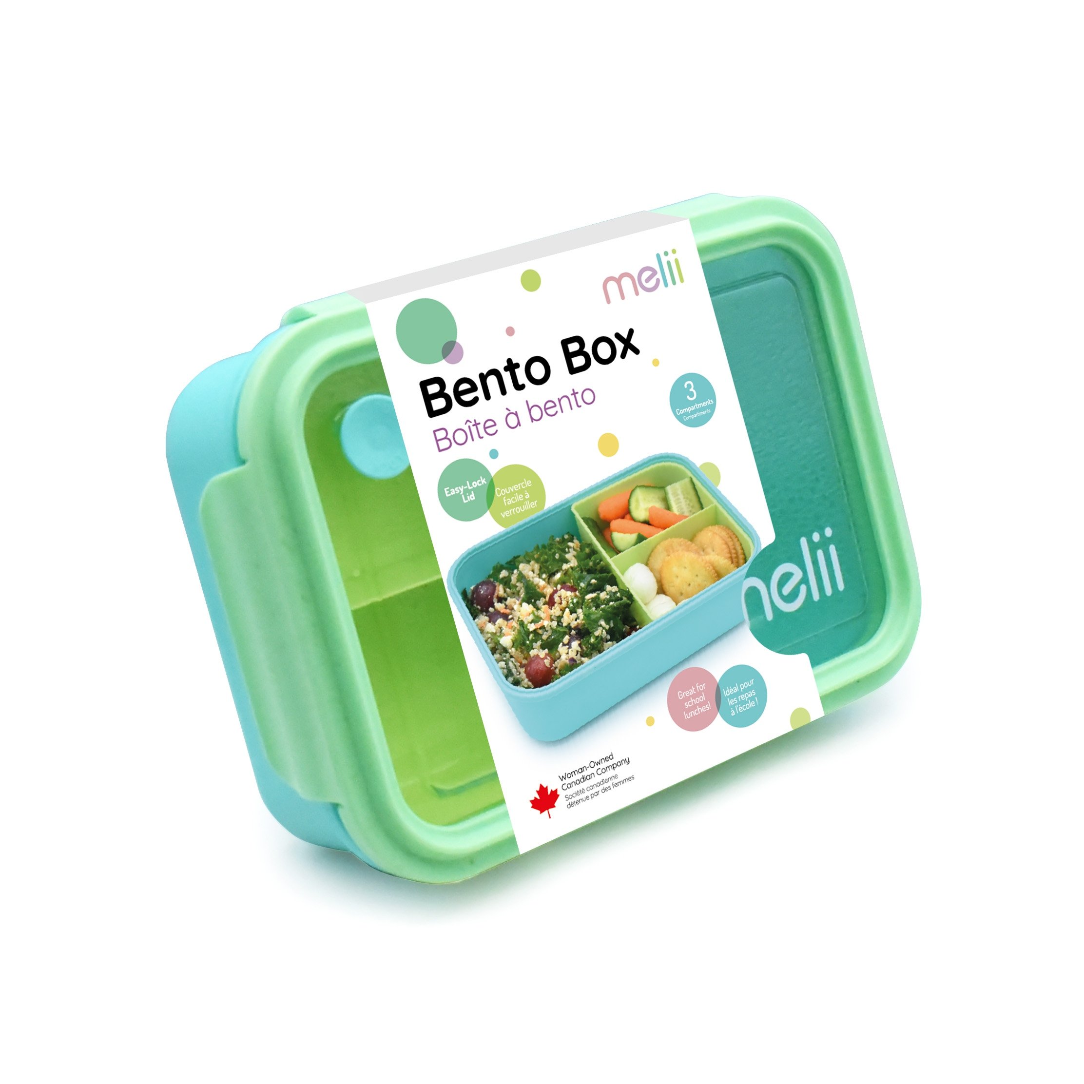 Φωτογραφία προϊόντος: BABYWISE Melli Φαγητοδοχείο Bento 3 Θέσεων 1250ml Μπλε (MEL21950)