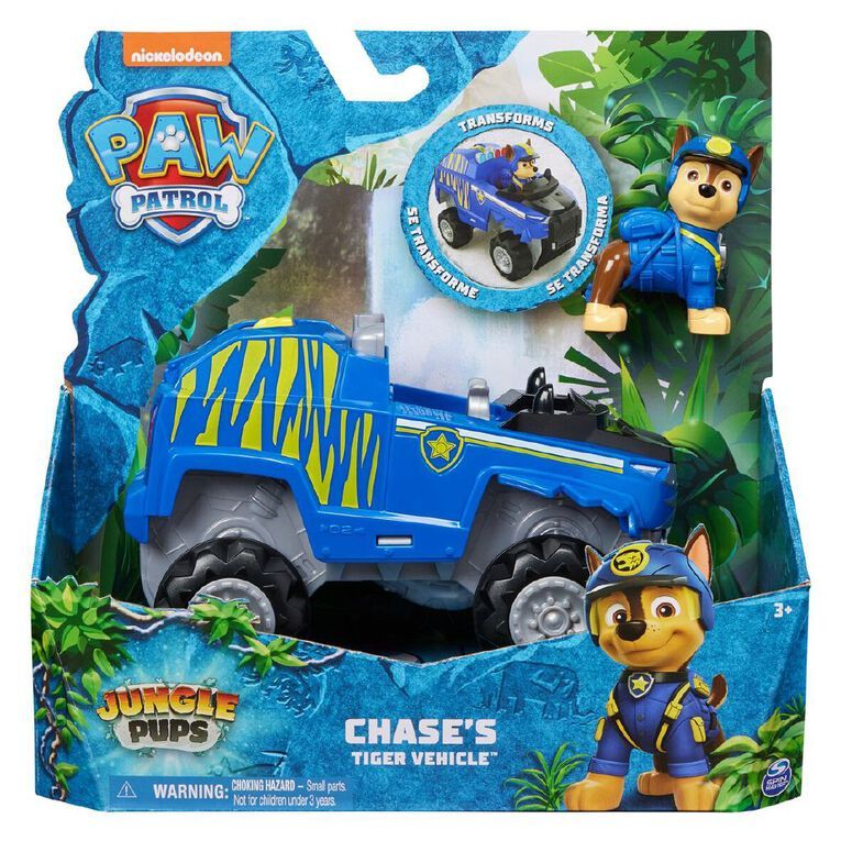 Φωτογραφία προϊόντος: Spin Master Paw Patrol Jungle Θεματικά Οχήματα Με Φιγούρα (6067778)