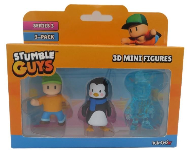 Φωτογραφία προϊόντος: Just Toys Stumble Guys Series 3 3D Mini Figures Σετ 3 τμχ (0481)