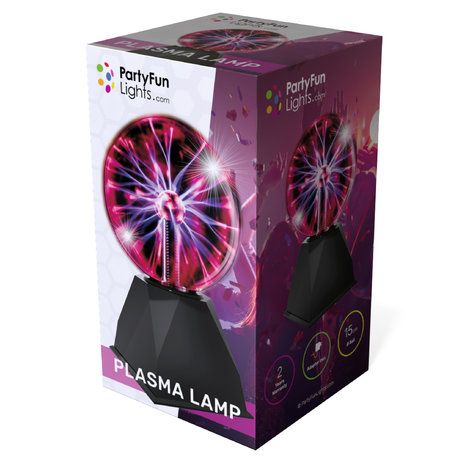 Φωτογραφία προϊόντος: PartyFun Lights Party Led Φώτα Λάμπα Plasma Ball Με Αλλαγές Χρωμάτων (86242)