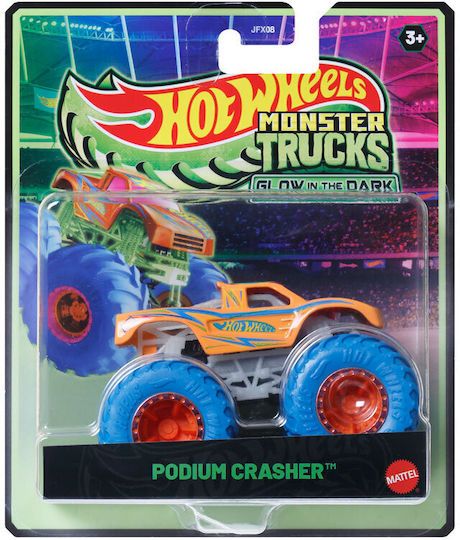 Φωτογραφία προϊόντος: Mattel Hot Wheels Monster Trucks Οχήματα - Glow In The Dark (JFX08)