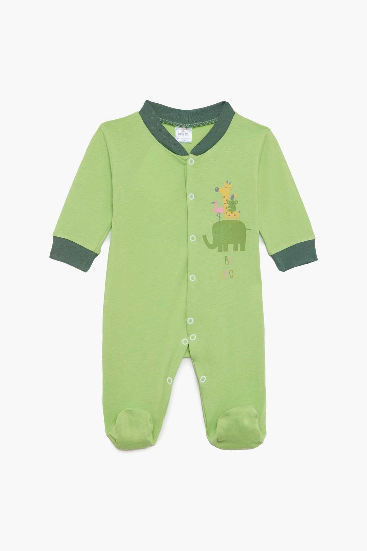 Φωτογραφία προϊόντος: Pretty baby Eleten New Born Φορμάκι Be Cool Λαχανί/Φυστικί (32969-01-679)