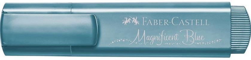 Φωτογραφία προϊόντος: Faber-Castell Μαρκαδόρος Υπογράμμισης Metallic Blue (12310248)