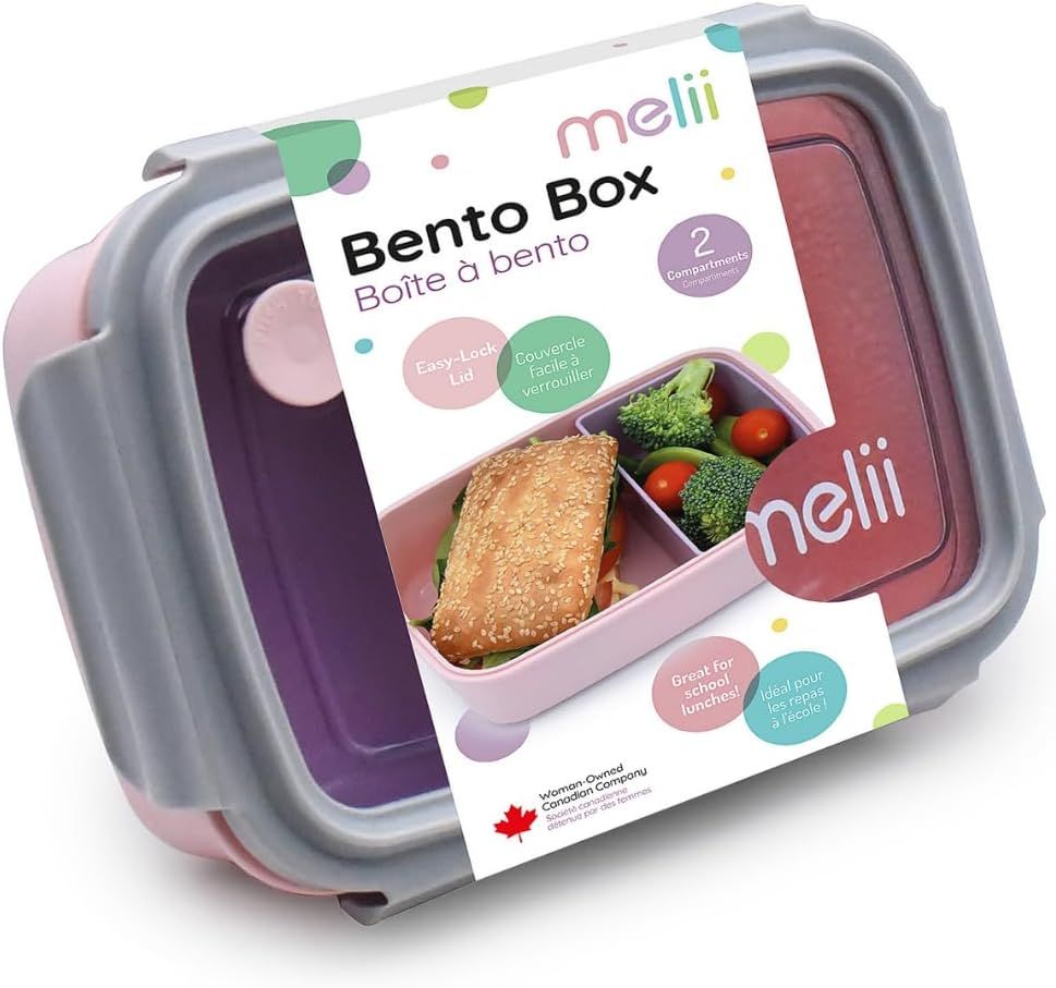 Φωτογραφία προϊόντος: BABYWISE Melli Φαγητοδοχείο Bento 2 Θέσεων 880ml Ροζ (MEL21800)
