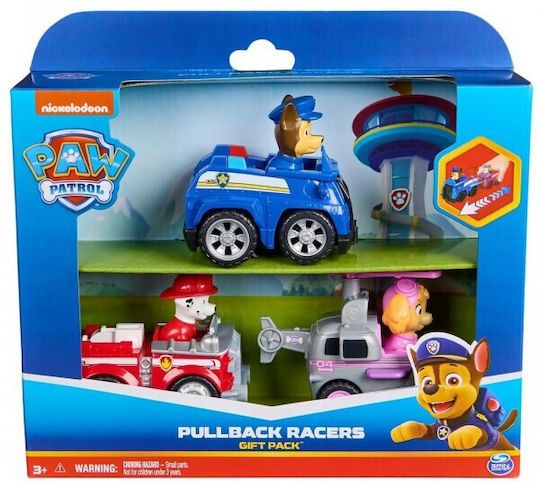 Φωτογραφία προϊόντος: Spin Master Paw Patrol Οχήματα Pull Back Σετ 3 τμχ (6070440)