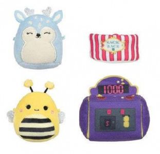 Φωτογραφία προϊόντος: Jazwares Squishmallows Λούτρινα Σέτ 4 τμχ Και Αξεσουάρ 6εκ. (JWSM0013)