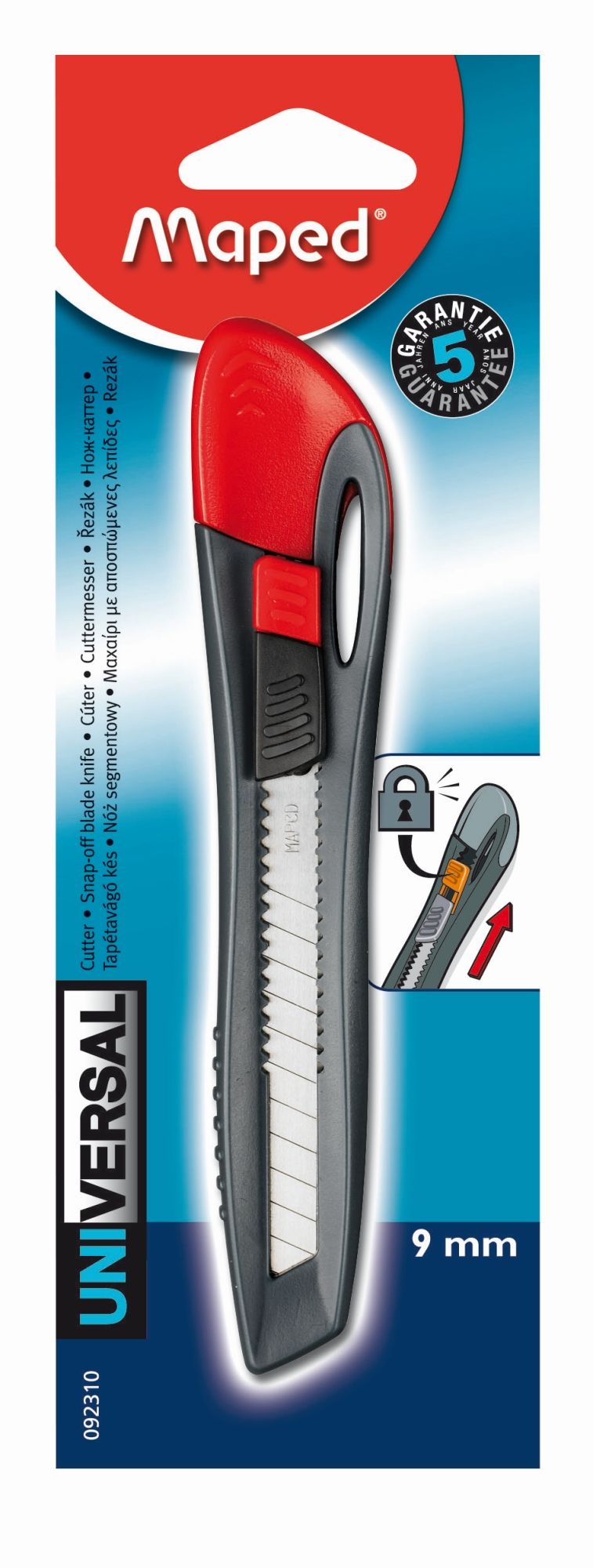 Φωτογραφία προϊόντος: Κοπιδι Maped Universal 9mm (092310 5)