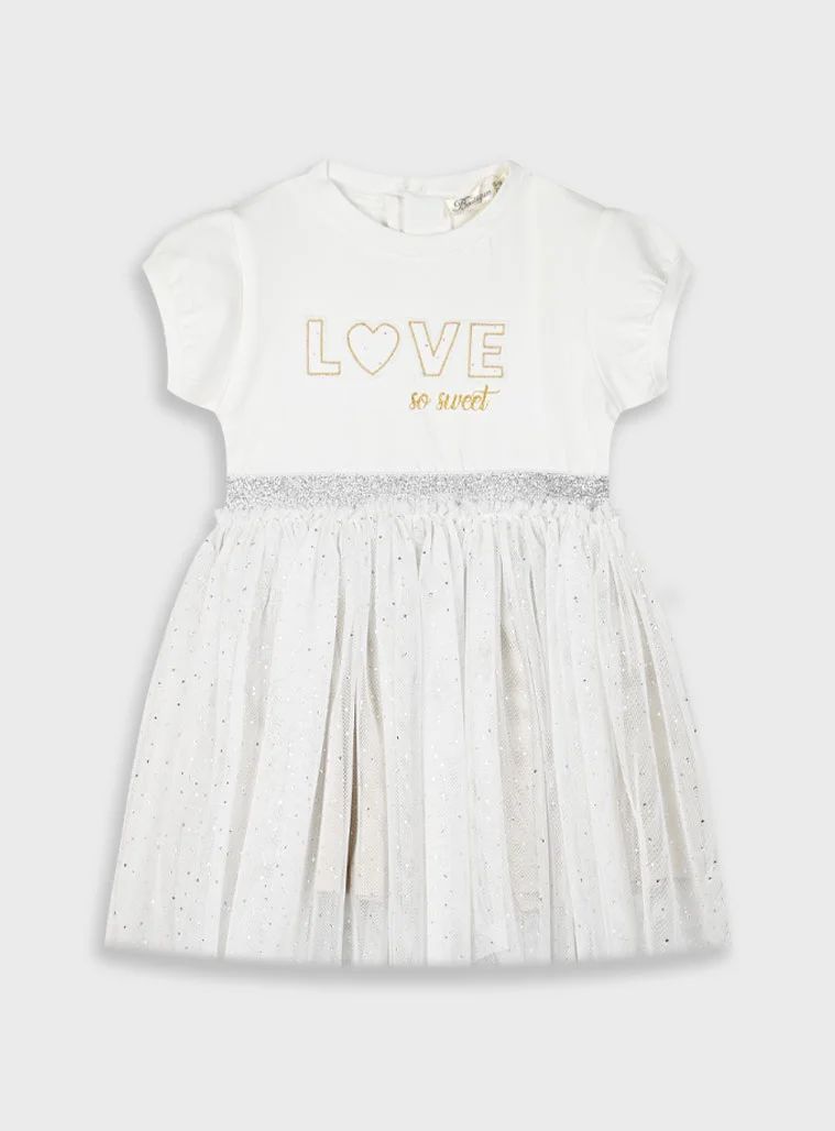 Φωτογραφία προϊόντος: Energiers Mini Φόρεμα Love So Sweet Χρώμα 005 Μπεζ (44-225476-7)