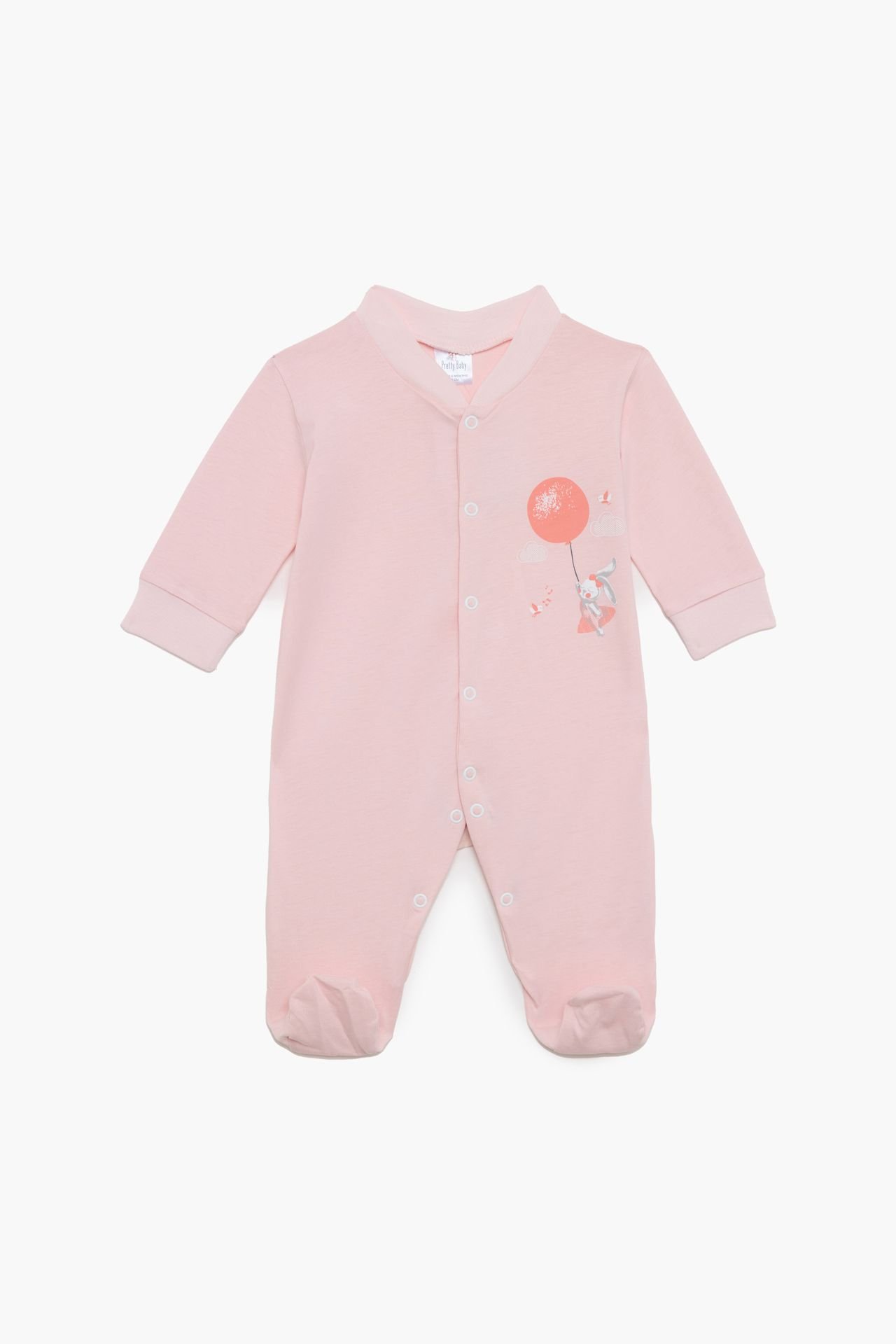 Φωτογραφία προϊόντος: Pretty baby Eleten New Born Φορμάκι Μπαλόνι Ροζ (32976-01-03)