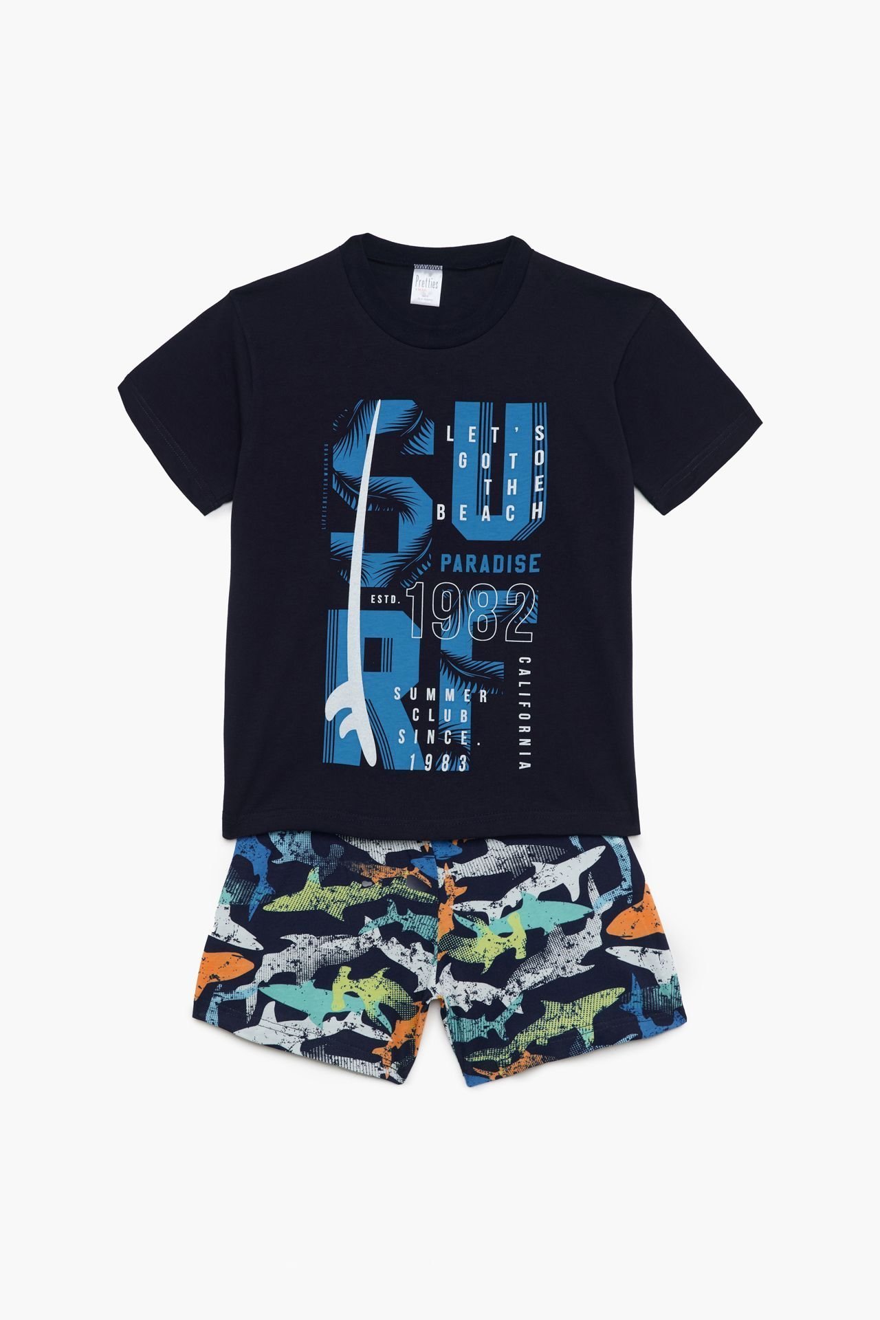 Φωτογραφία προϊόντος: Pretty baby Eleten Junior Πυζάμα Αγόρι Surf Μαρίν (63063-06-58)