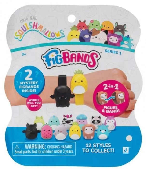 Φωτογραφία προϊόντος: Jazwares Squishmallows Βραχιολάκι Με Φιγούρα 2 τμχ (JWF00009)