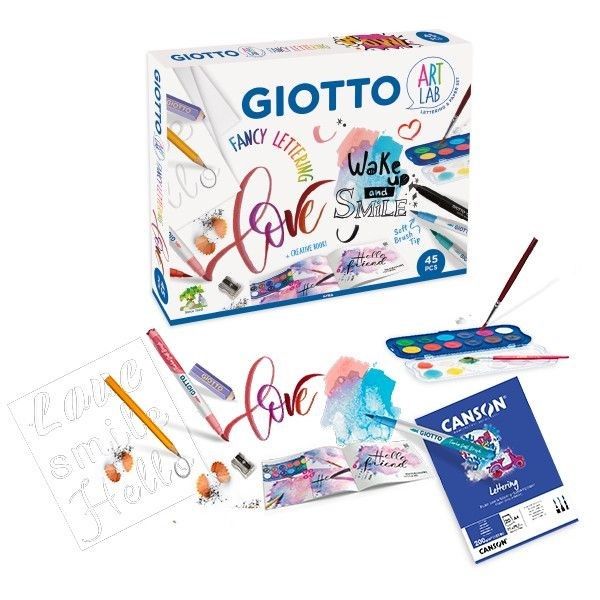 Φωτογραφία προϊόντος: Giotto Art Lab Σετ Δημιουργίας Fancy Lettering (000582100)