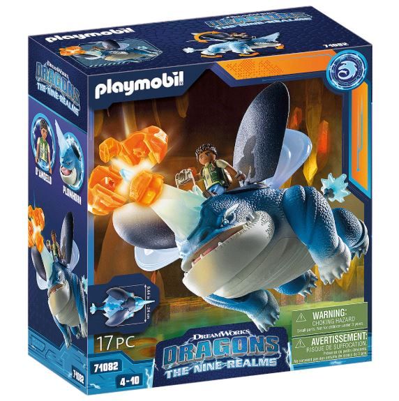 Φωτογραφία προϊόντος: Playmobil Dragons The Nine Realms Plowhorn And D'Angelo (71082)