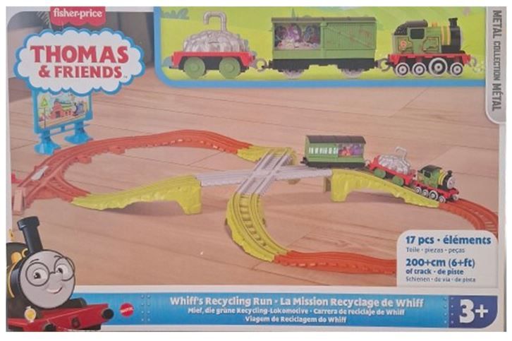 Φωτογραφία προϊόντος: Fisher Price Τόμας το Τρενάκι-Αγαπημένες Διαδρομές Του Τόμας Και Των Φίλων Του- Whiffy's Recycling Run (JCY74)