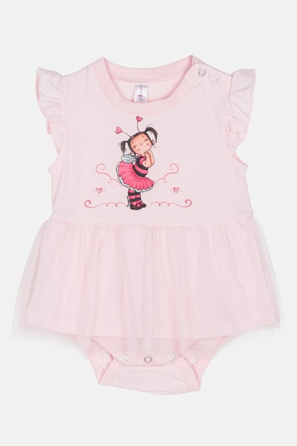 Φωτογραφία προϊόντος: Dreams New Born Φορμάκι Bee Girl Ροζ (2521204-03)