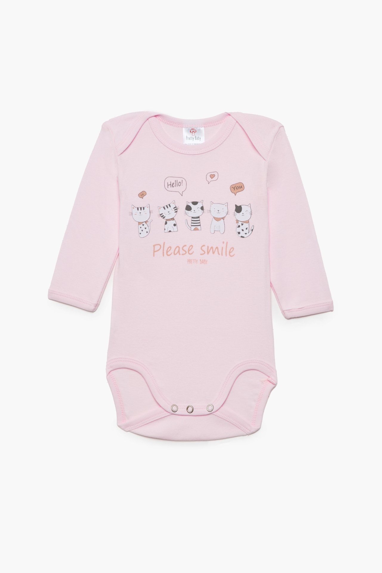 Φωτογραφία προϊόντος: Pretty baby Eleten New Born Κορμάκι Μακρύ Μανίκι Τύπωμα Winter (35168-1-625)