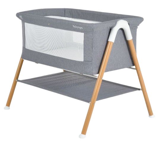 Φωτογραφία προϊόντος: Cangaroo Λίκνο Καληνύχτα Wooden Print Grey (111030)