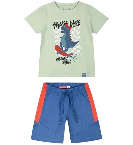 Φωτογραφία προϊόντος: Energiers Mini Σετ Μπλούζα Σωρτς Skate Life Χρώμα Ραφ (12-225175-0)