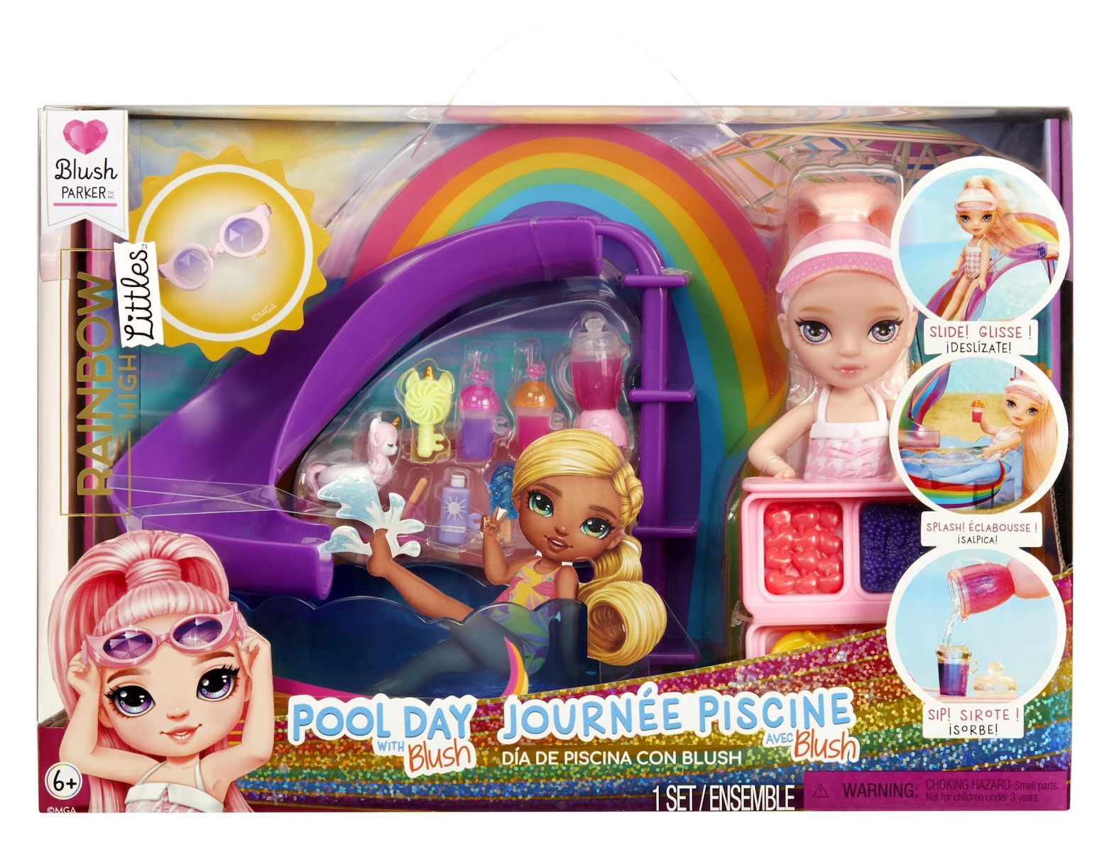 Φωτογραφία προϊόντος: MGA Entertainment Rainbow High Littles- Κούκλα Με Πισίνα (522249-EUC)