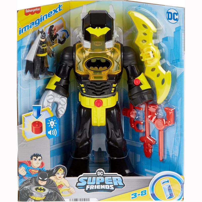 Φωτογραφία προϊόντος: Mattel Imaginext DC Super Friends Batman Insider Με Φώτα Και Ήχους (HYG31)