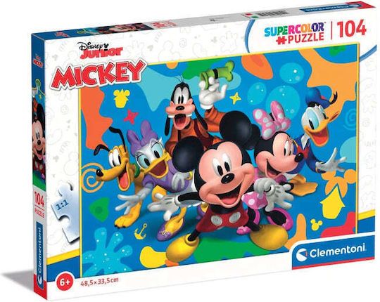 Φωτογραφία προϊόντος: Clementoni Παζλ 104 Super Color Mickey (1210-87437)