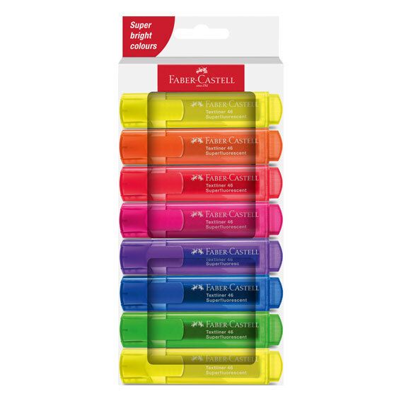 Φωτογραφία προϊόντος: Faber-Castell Μαρκαδόδοι Υπογράμμισης Σετ 8 Χρώματα (129254648)