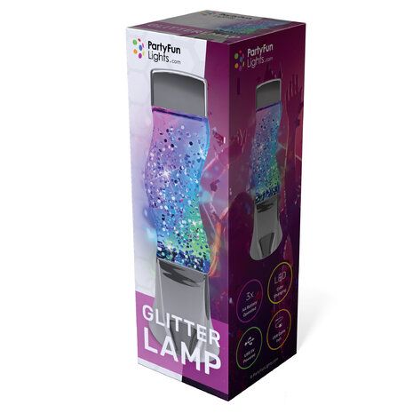 Φωτογραφία προϊόντος: PartyFun Lights Party Led Φώτα Λάμπα Glitter Με Αλλαγές Χρωμάτων (86810)