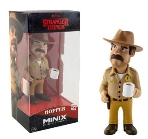 Φωτογραφία προϊόντος: Giochi Preziosi Minix Φιγούρα Stranger Things Hopper (MNX09000)