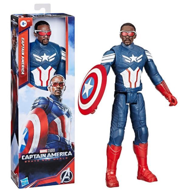 Φωτογραφία προϊόντος: Hasbro Φιγούρα Avengers Titan Hero Captain America Sam Wilson (F9276)