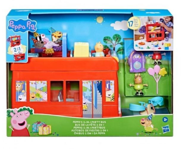 Φωτογραφία προϊόντος: Hasbro Peppa Pig- Peppas Party Bus 2 Σε 1 (F8881)