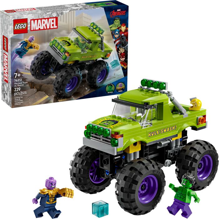 Φωτογραφία προϊόντος: LEGO Super Heroes The Hulk Truck Vs Thanos (76312)